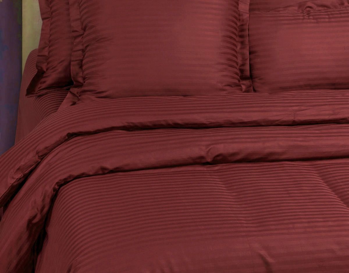 

Наволочка Maktex из страйп-сатина 70 х 70 Красный 1х1, Наволочки из страйп-сатина 140