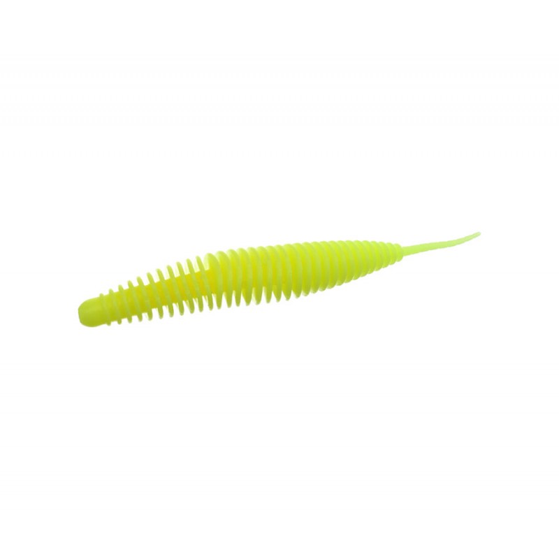

Силиконовая приманка FLAGMAN Слаг Hitomi 4" #127 Lime Chartreuse 10см 4шт, FHM40