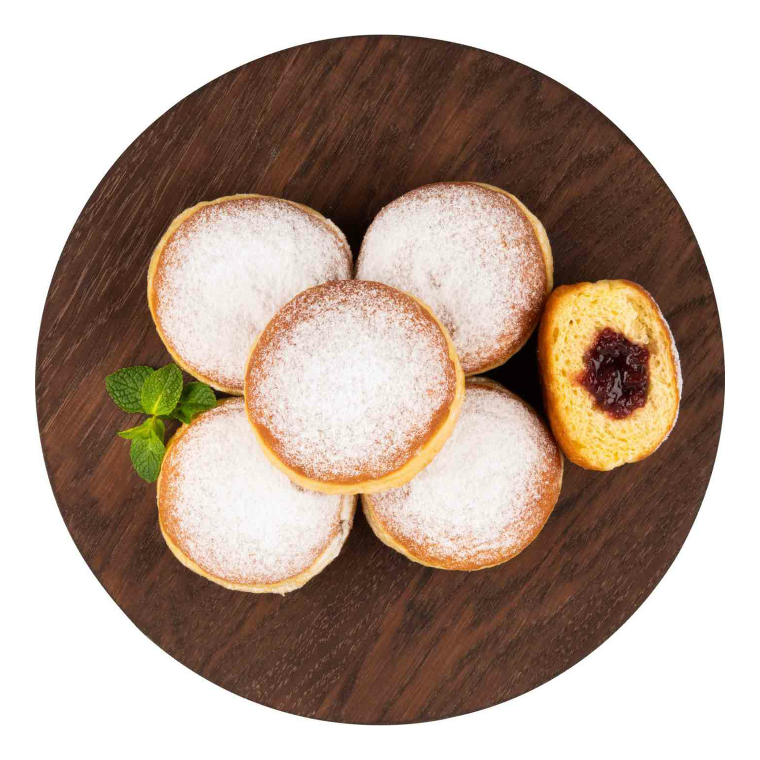 

Пончик с конфитюром Лесная ягода 65 г