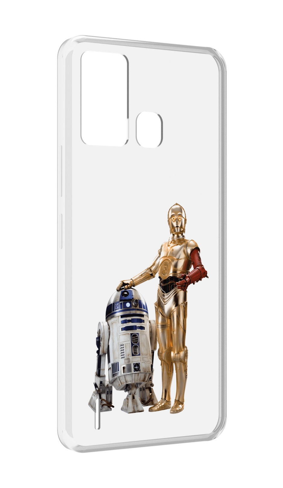 

Чехол MyPads starwars-звездные-воины для ITEL S16 / ITEL Vision 1 Pro, Прозрачный, Tocco