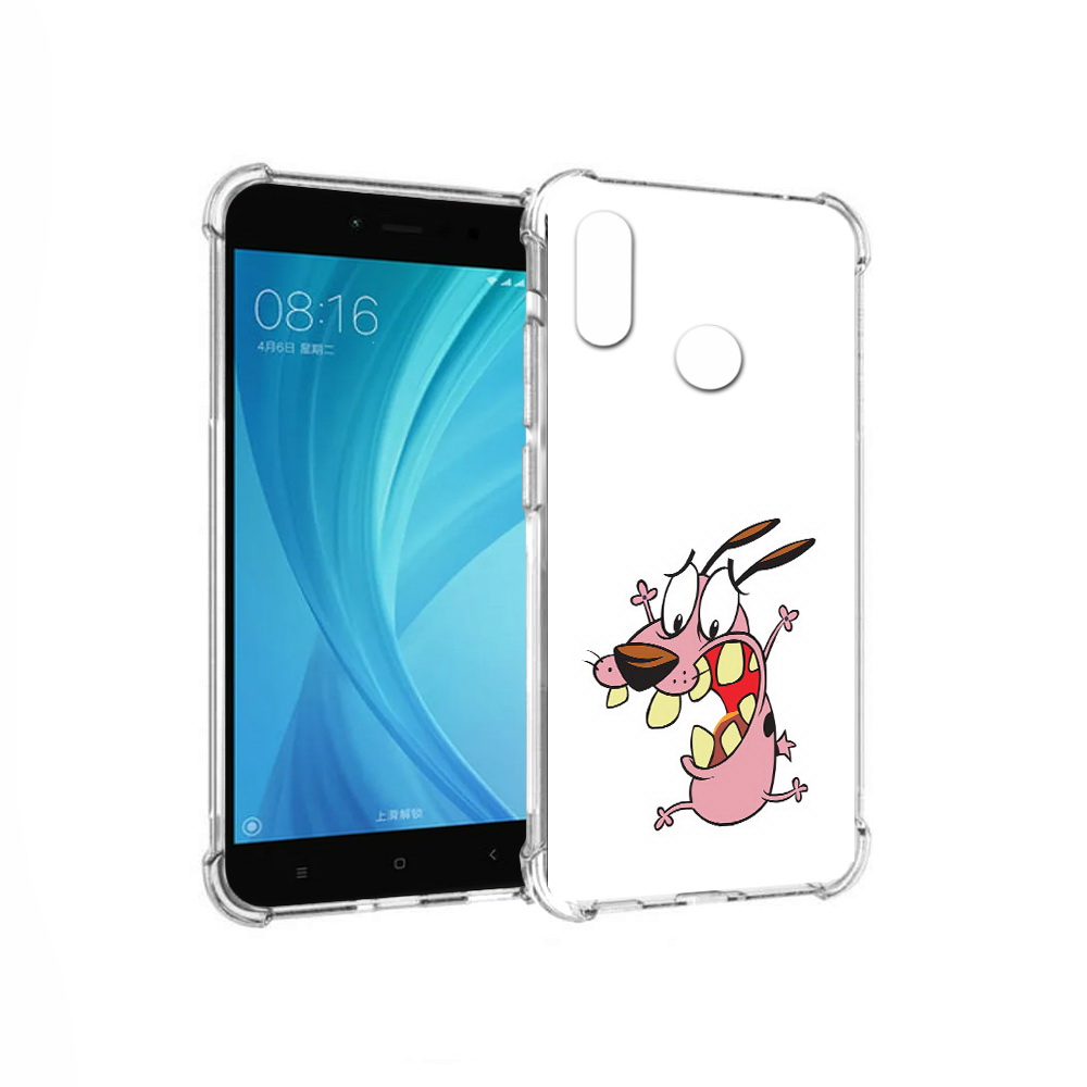 

Чехол MyPads Tocco для Xiaomi Redmi Note 5 зубастый бобик (PT113434.311.371), Прозрачный, Tocco