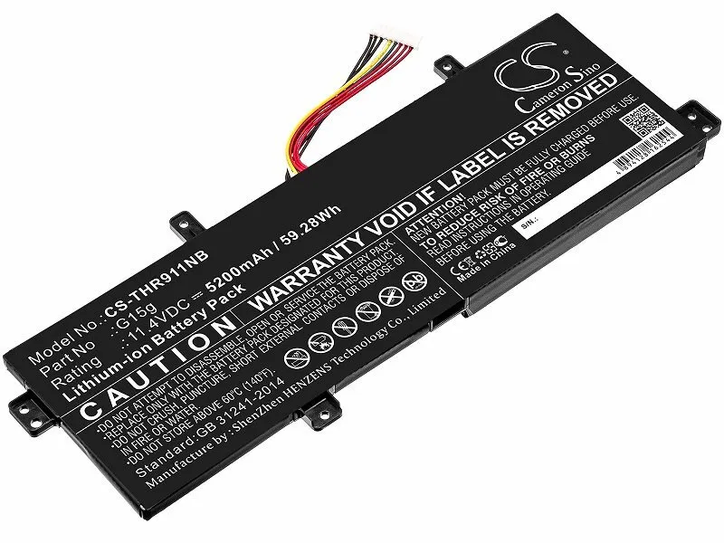 

Аккумулятор для ноутбука Cameron Sino CS-THR911NB 5200 мАч 11,4В, CS-THR911NB