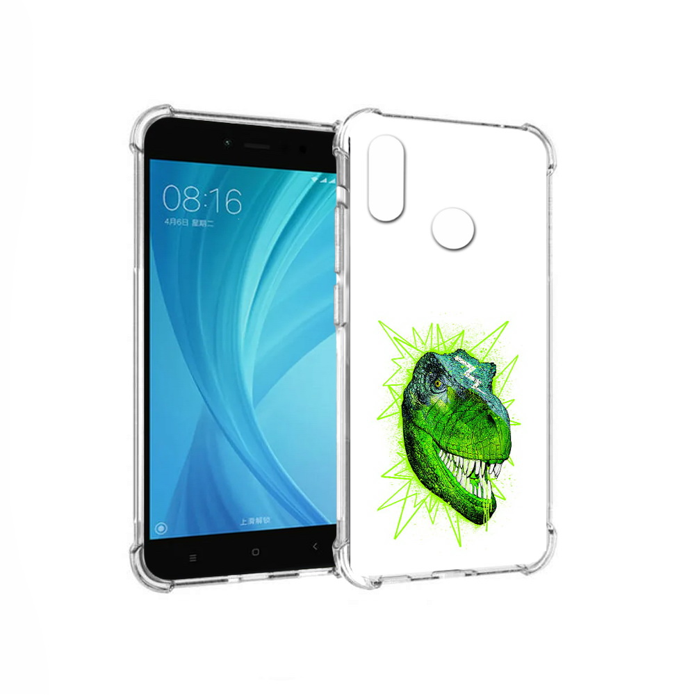 

Чехол MyPads Tocco для Xiaomi Redmi Note 5 зеленый динозавр (PT113434.311.358), Прозрачный, Tocco