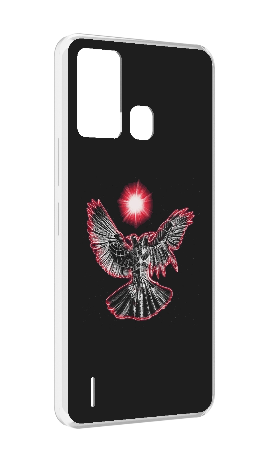 

Чехол MyPads pyrokinesis валькирия для ITEL S16 / ITEL Vision 1 Pro, Прозрачный, Tocco