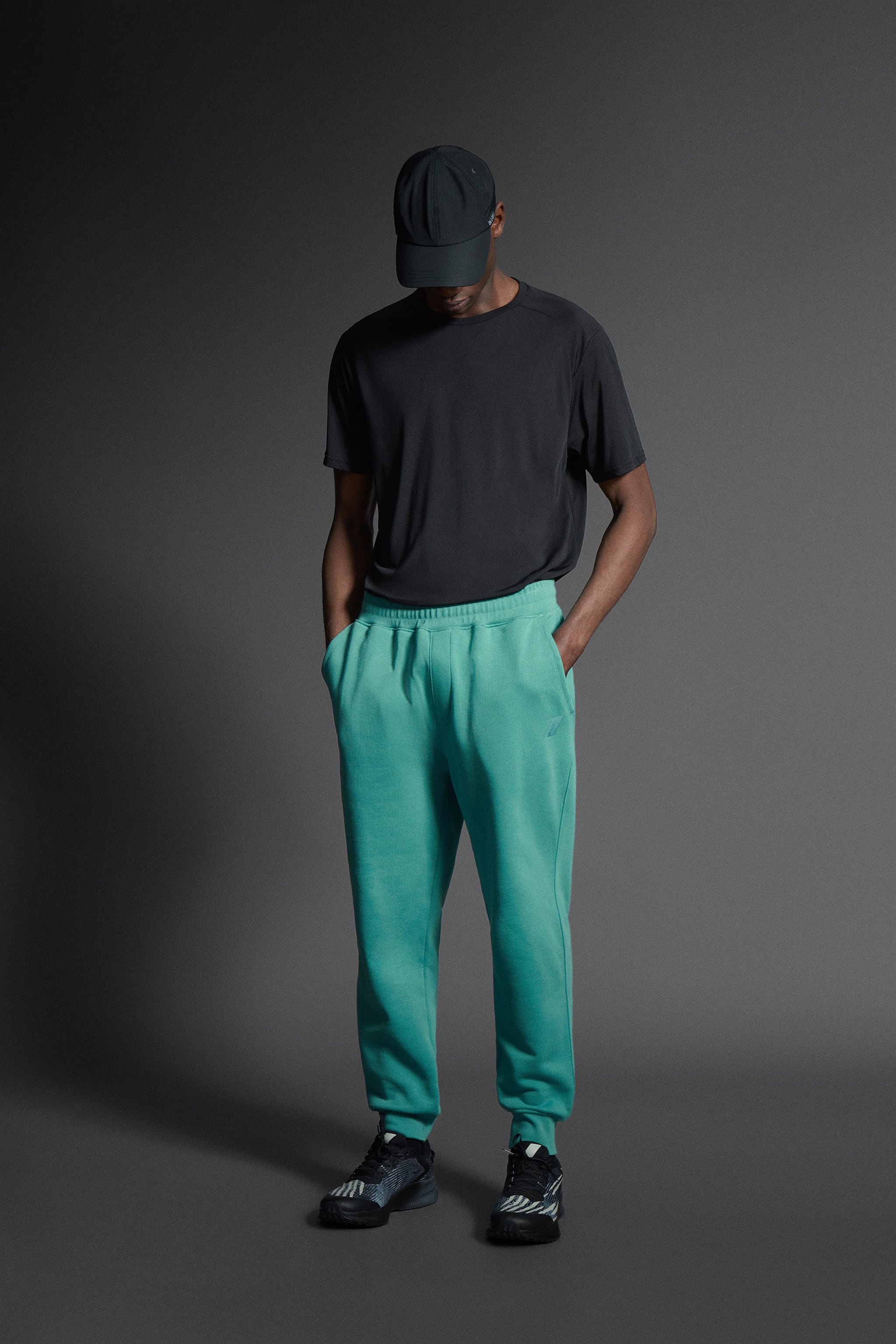 

Брюки мужские ZARA 00761453 бирюзовые L (доставка из-за рубежа), 00761453
