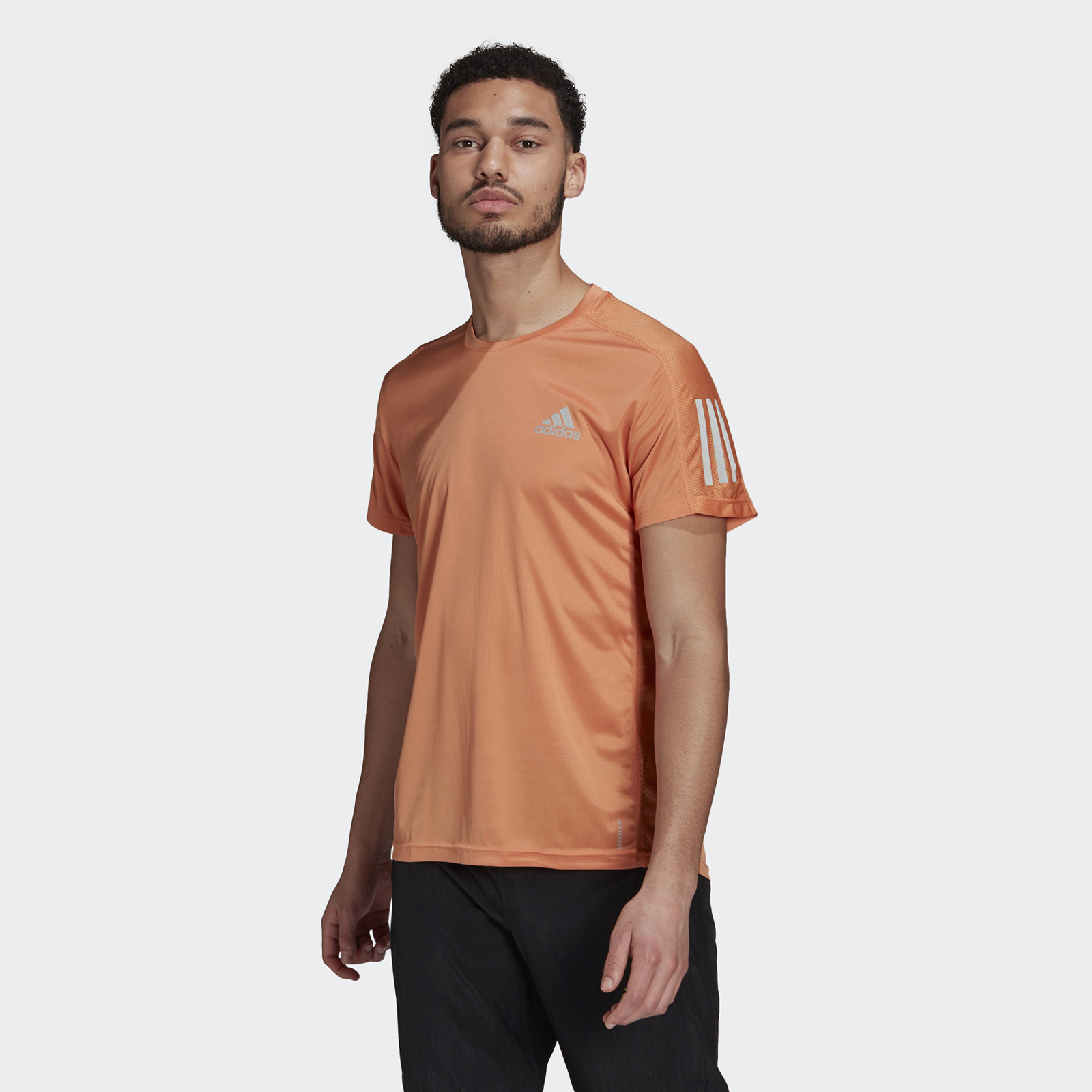 

Футболка мужская Adidas GJ9968 оранжевая XL, GJ9968