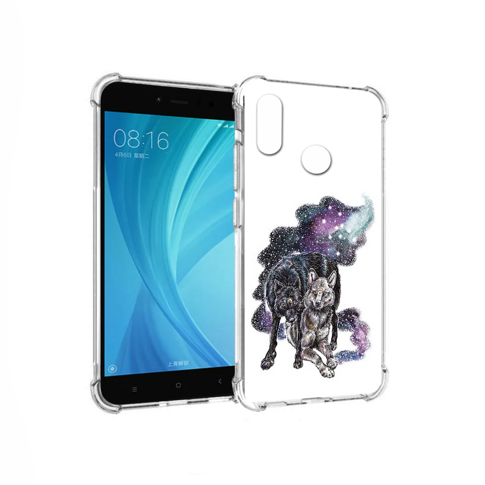 

Чехол MyPads Tocco для Xiaomi Redmi Note 5 звездные волки (PT113434.311.352), Прозрачный, Tocco