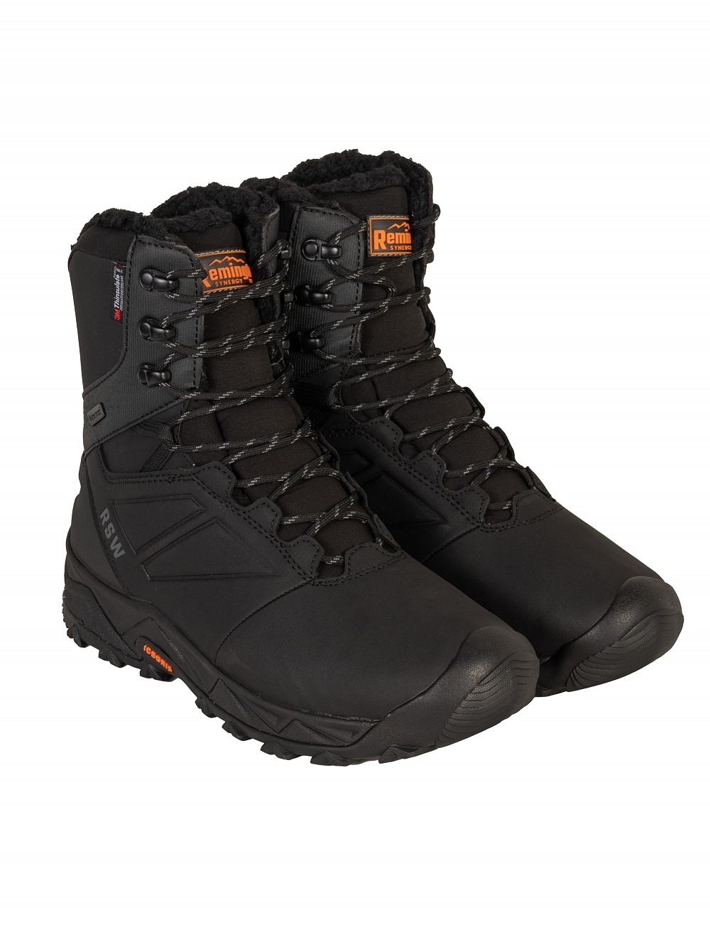 

Сапоги Remington зимние black 43 RU, Черный, Ice Grip Boots Thinsulate