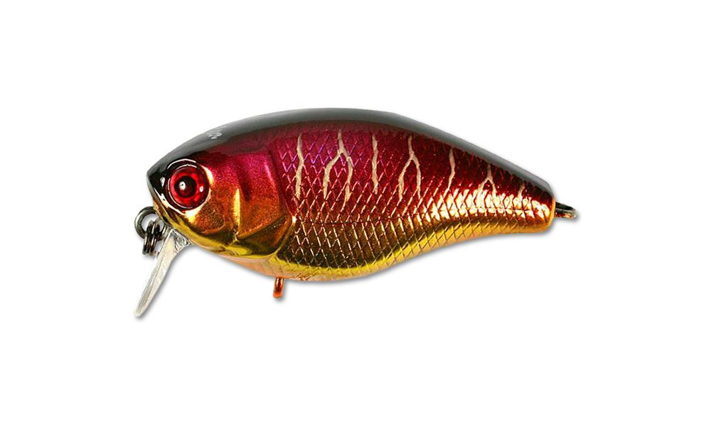 

Воблер Jackall CHERRY-1 FOOTTER 46 # Spawning Tiger, Красный;золотистый;черный, CHERRY-1 FOOTTER