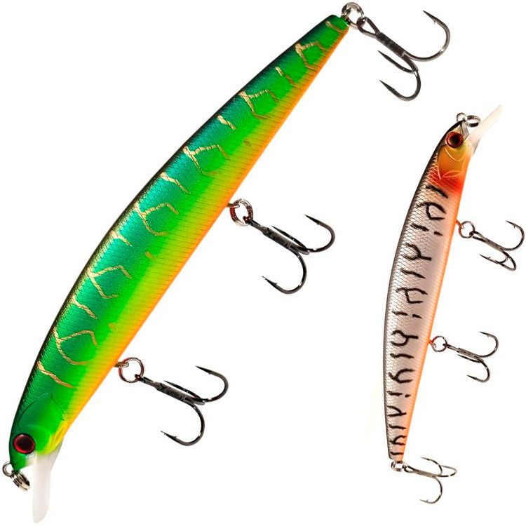 

Воблер Mottomo ARINGO 130SP # Silver & Ghost Tiger, Серебристый;зеленый;черный;оранжевый, ARINGO