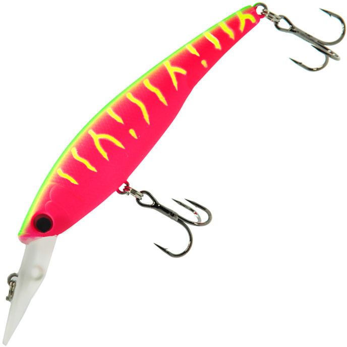 

Воблер Mottomo BANG 70SP-MR # Watermelon Pink, Розовый;желтый;зеленый;красный, BANG