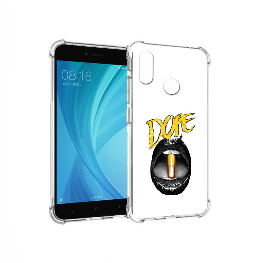 

Чехол MyPads Tocco для Xiaomi Redmi Note 5 губы (PT113434.311.303), Прозрачный, Tocco
