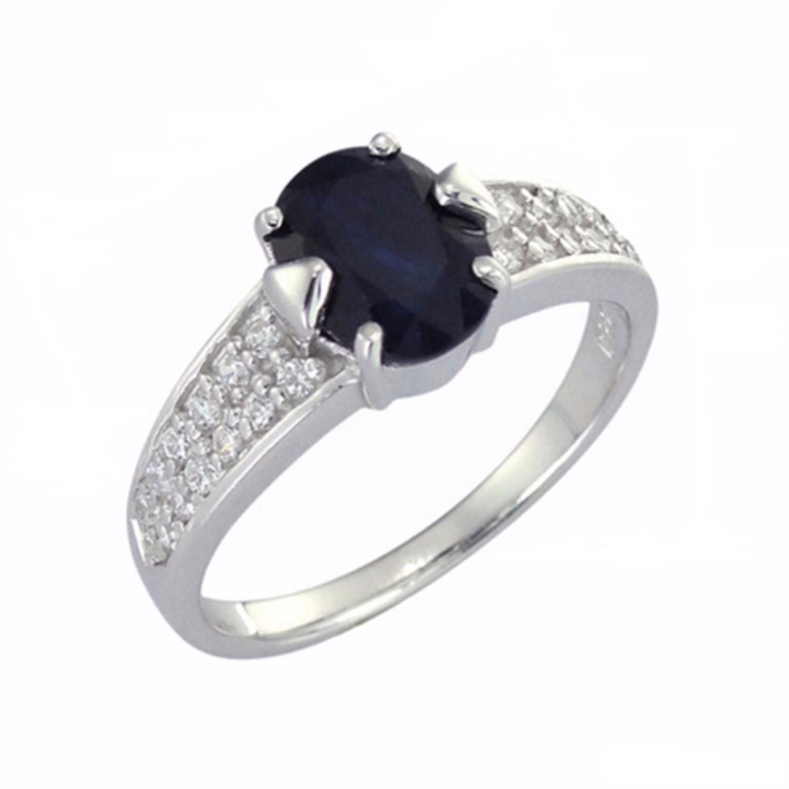 

Кольцо из серебра р. 18,5 Balex Jewellery 1405937103, сапфир\фианит, 1405937103