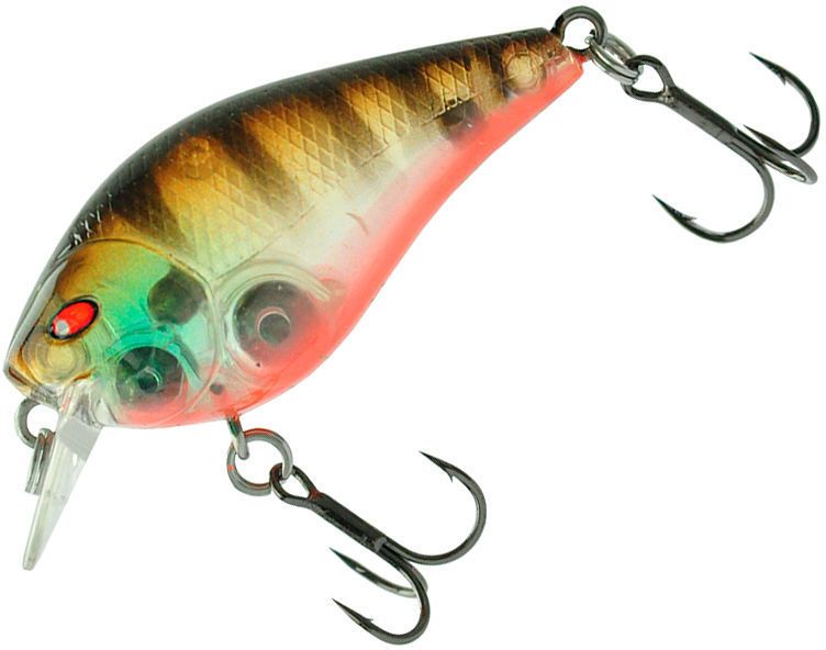 

Воблер Mottomo WRESTLER 50F # Ghost Blue Gill, Коричневый;черный;белый;красный, WRESTLER 50F