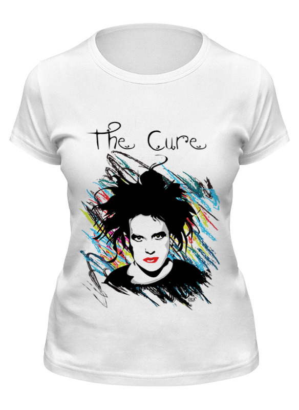 

Футболка женская Printio The cure белая 2XL, Белый, The cure