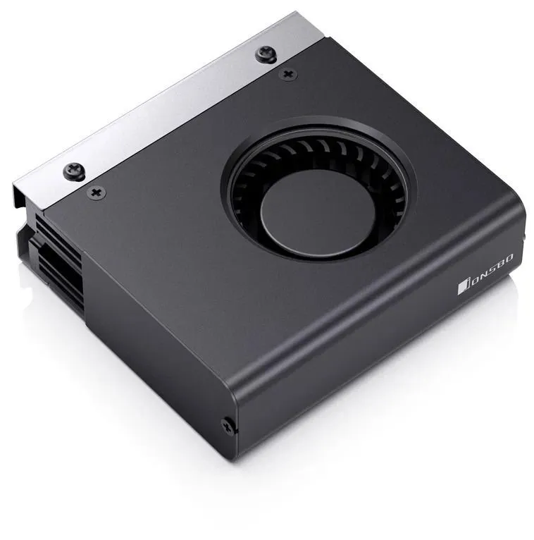 Кулер для SSD M.2 2280 JONSBO M.2-10 Black (черный)