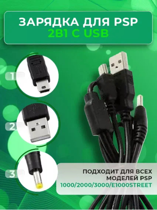 Кабель micro USB-USB A&M Store 1 м черный