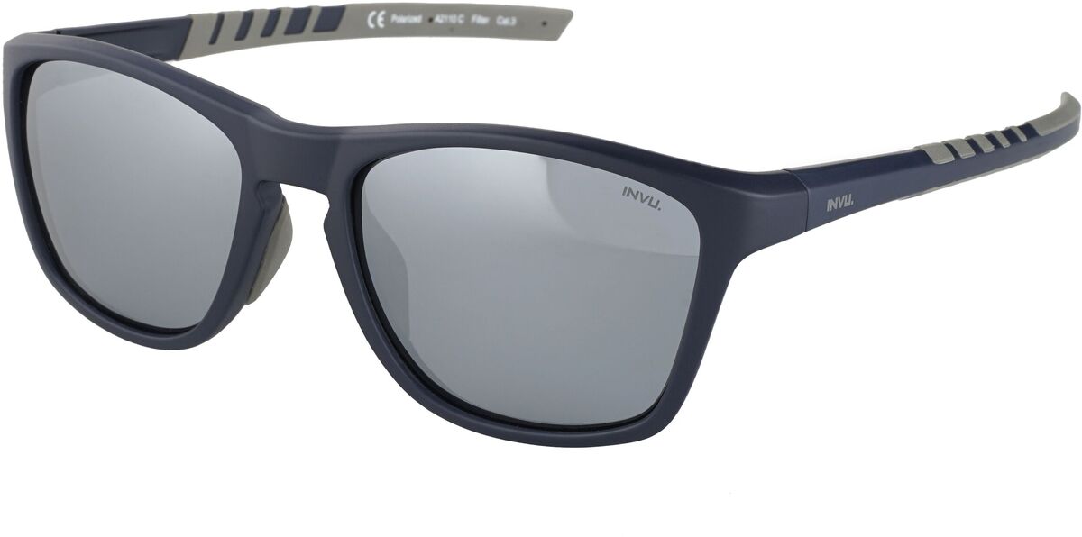 

Солнцезащитные очки Invu A2110C matte blue/grey mirror, A2110C
