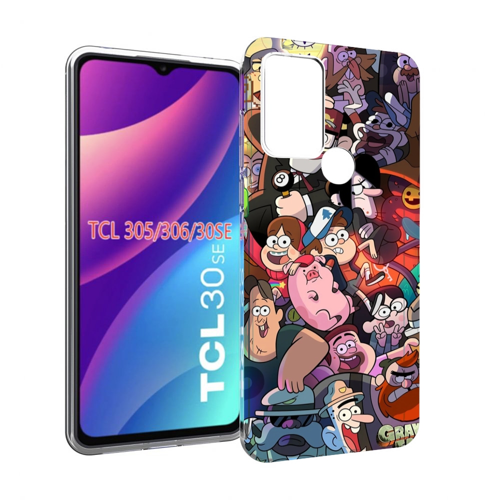 

Чехол MyPads гравити-фолз для TCL 30SE/305/306/30E, Tocco