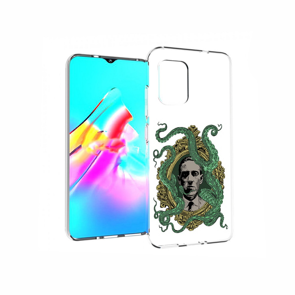 

Чехол MyPads Tocco для Asus Zenfone 8 портрет с кракеном, Прозрачный, Tocco