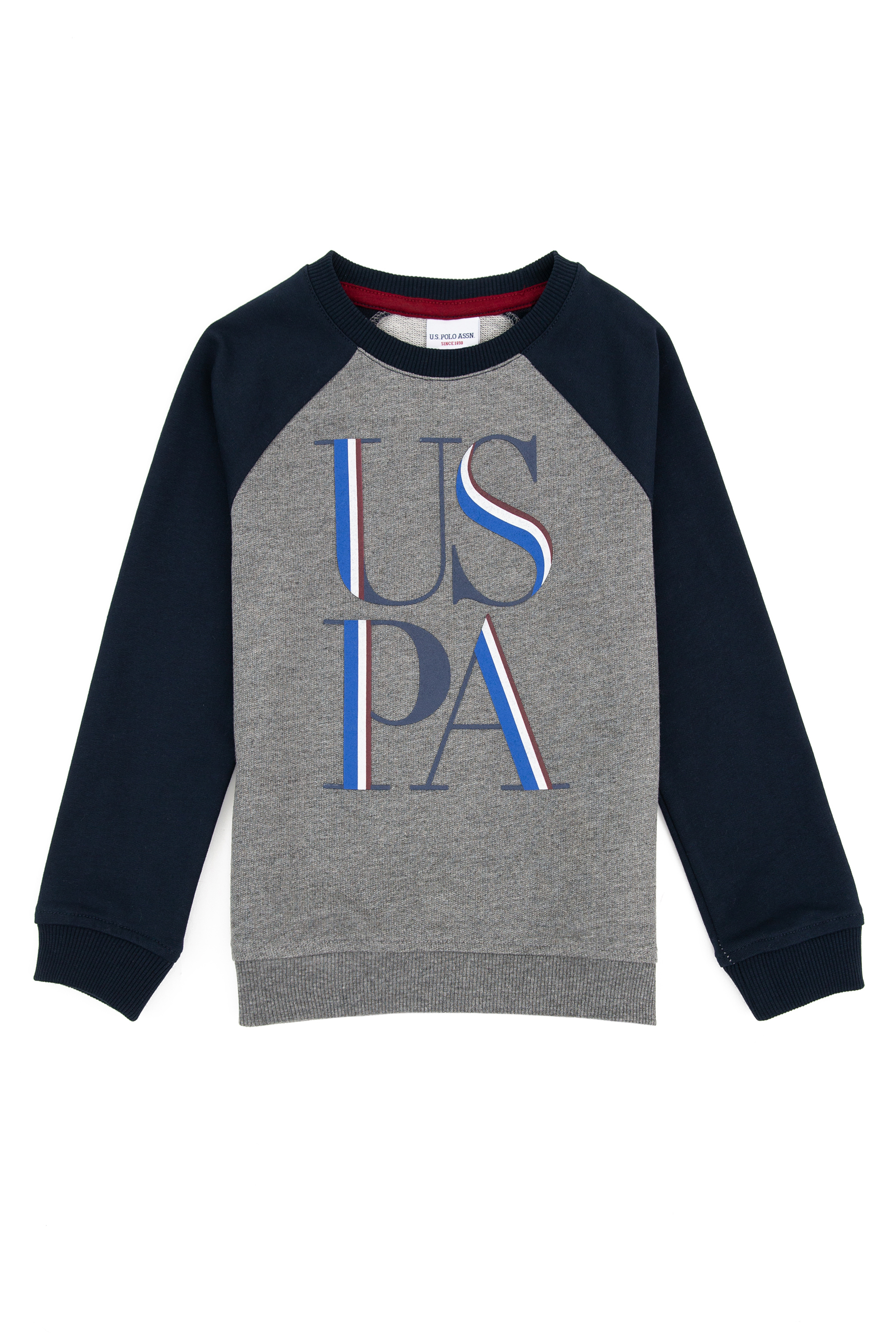 

Свитшот детский US Polo Assn G083SZ0820DODO, темно-синий, 98, Серый;синий, G083SZ0820DODO