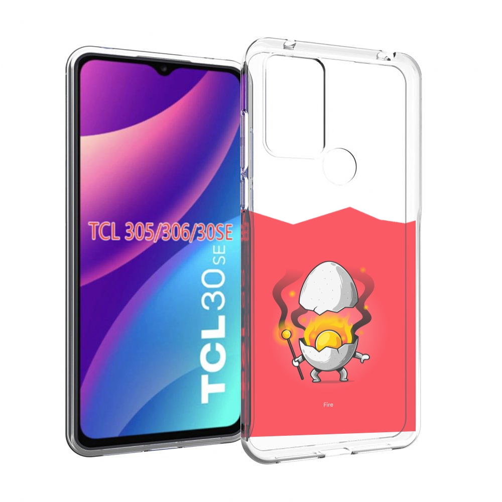 

Чехол MyPads горелое яйцо для TCL 30SE/305/306/30E, Tocco