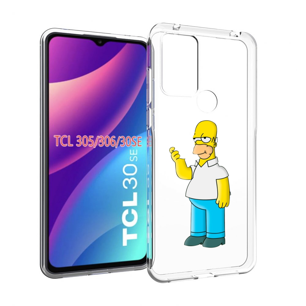 

Чехол MyPads гомер-симпсон для TCL 30SE / TCL 305 / TCL 306 / TCL 30E, Tocco