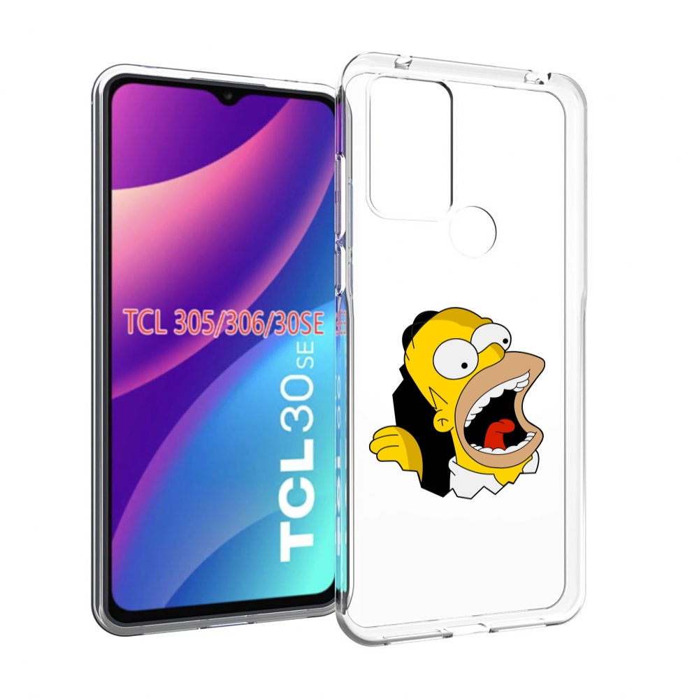 

Чехол MyPads гомер-голодный для TCL 30SE/305/306/30E, Tocco