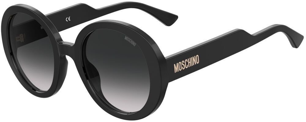 

Солнцезащитные очки MOSCHINO MOS125/S 807 black/grey gradient, MOS125/S 807