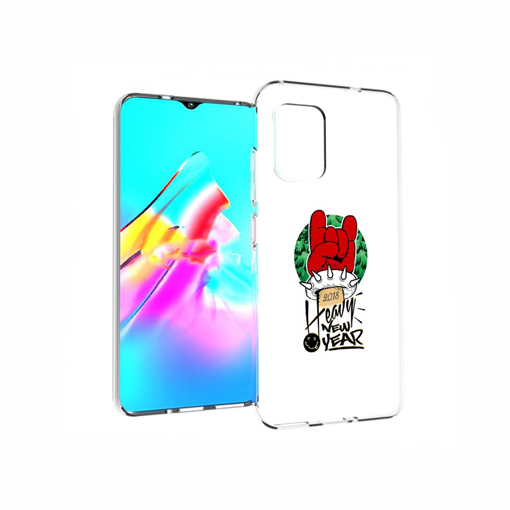 Чехол MyPads Tocco для Asus Zenfone 8 Гангстер новый год