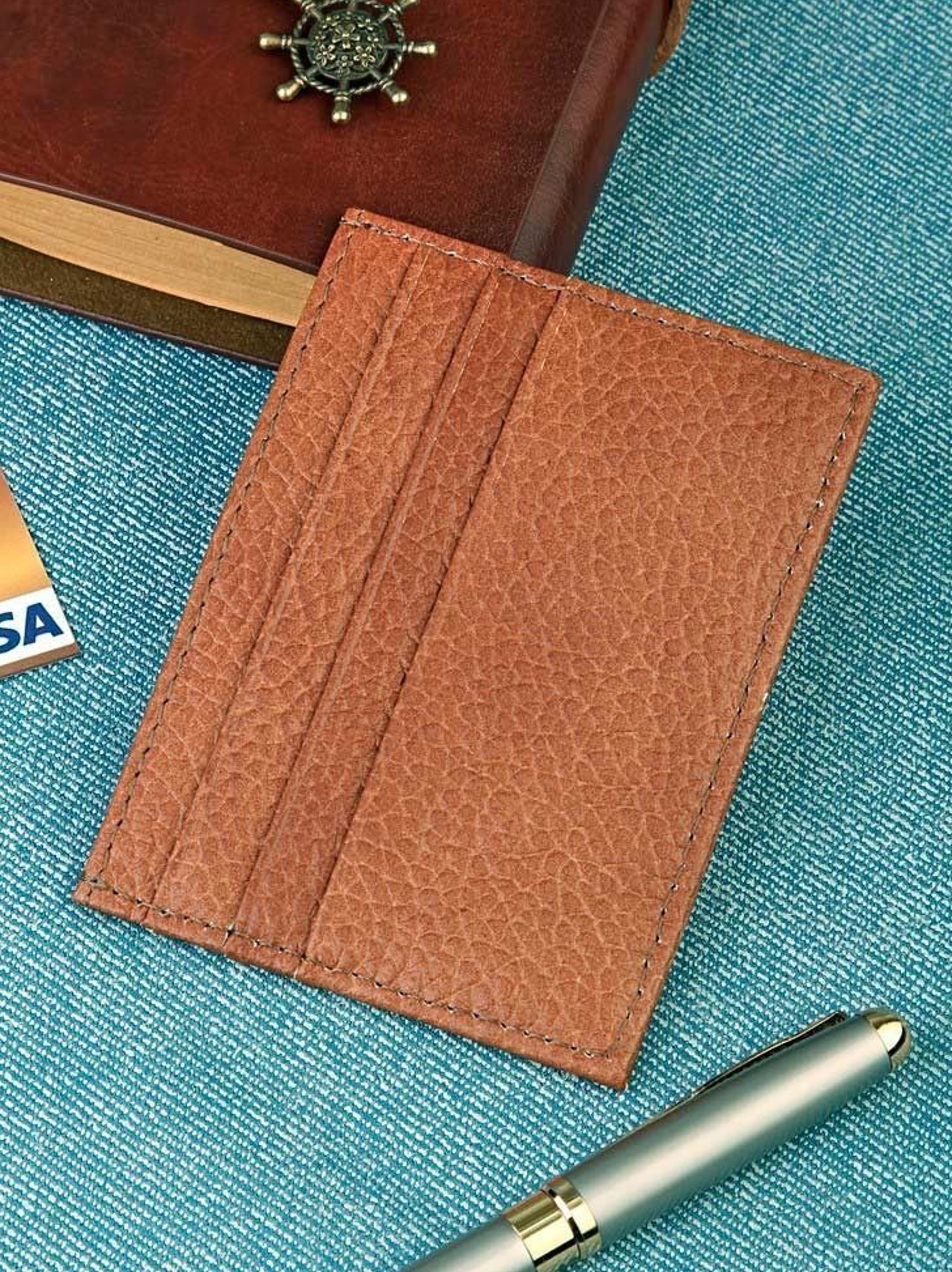 

Визитница мужская NoBrand 388 медь, Коричневый, 388