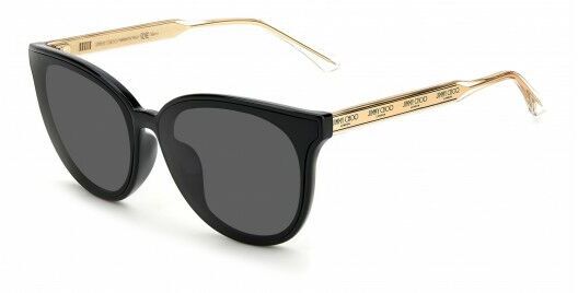 

Солнцезащитные очки Jimmy Choo JAIME/G/SK 807 black ir/grey, JAIME/G/SK 807