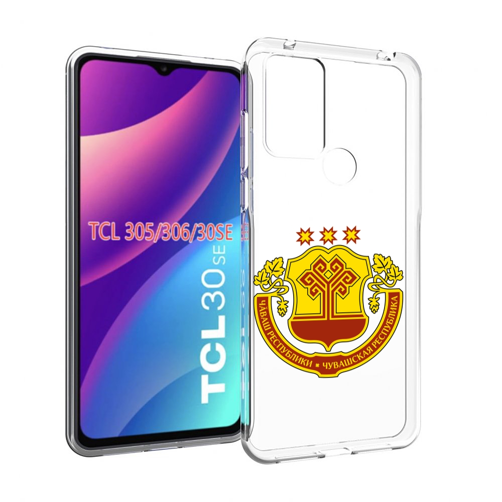 

Чехол MyPads герб-чувашии-чебоксары для TCL 30SE/305/306/30E, Tocco