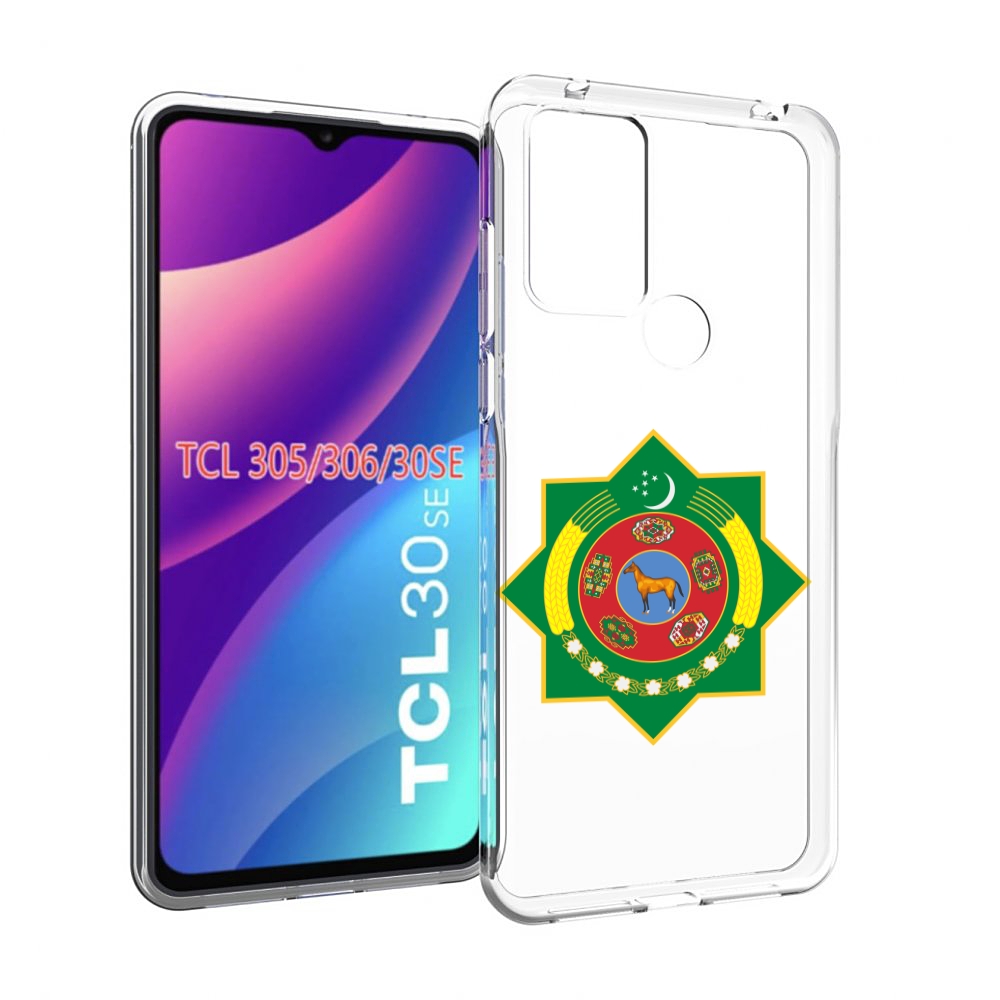 

Чехол MyPads герб-туркменистан для TCL 30SE / TCL 305 / TCL 306 / TCL 30E, Tocco