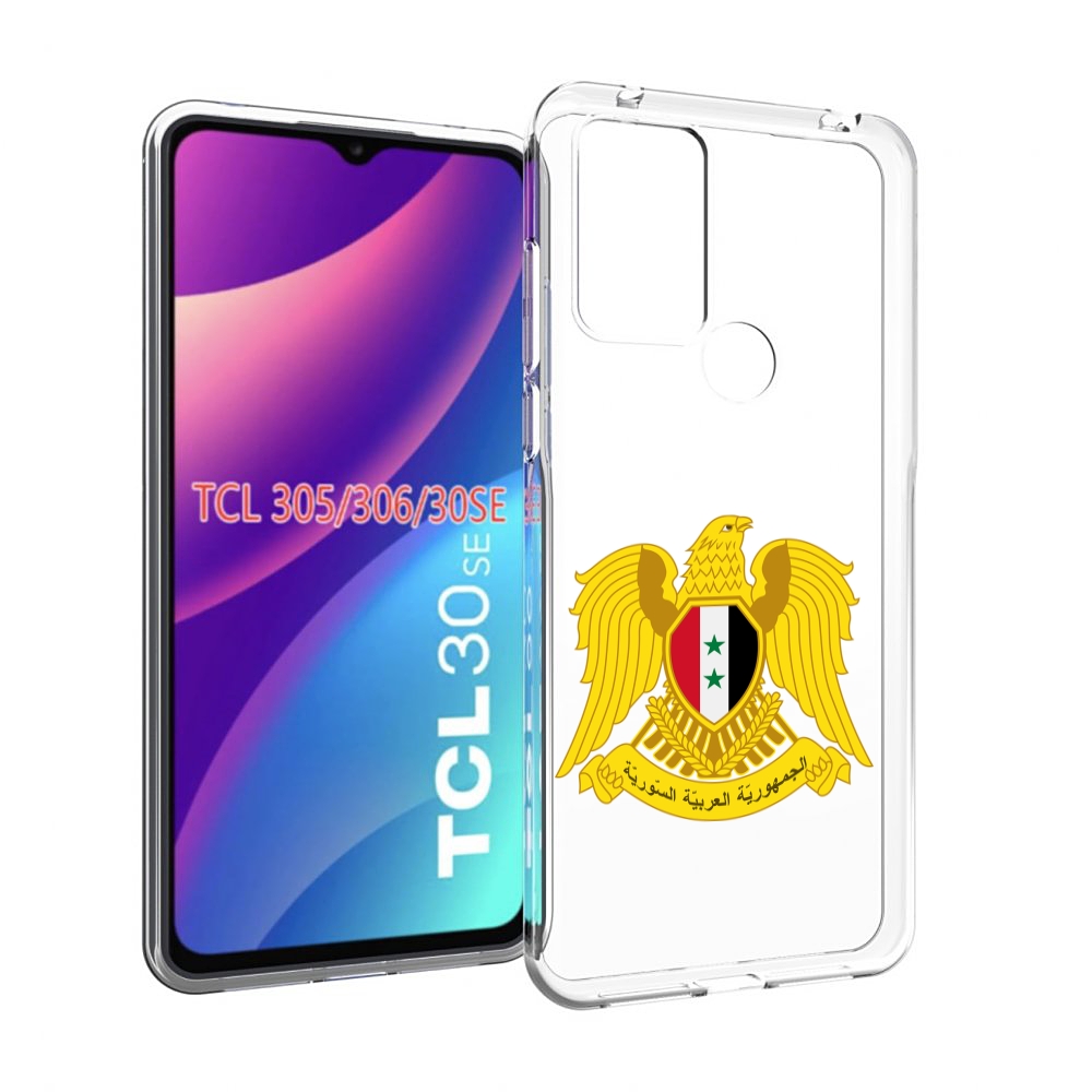 Чехол MyPads герб-сирии для TCL 30SE/305/306/30E