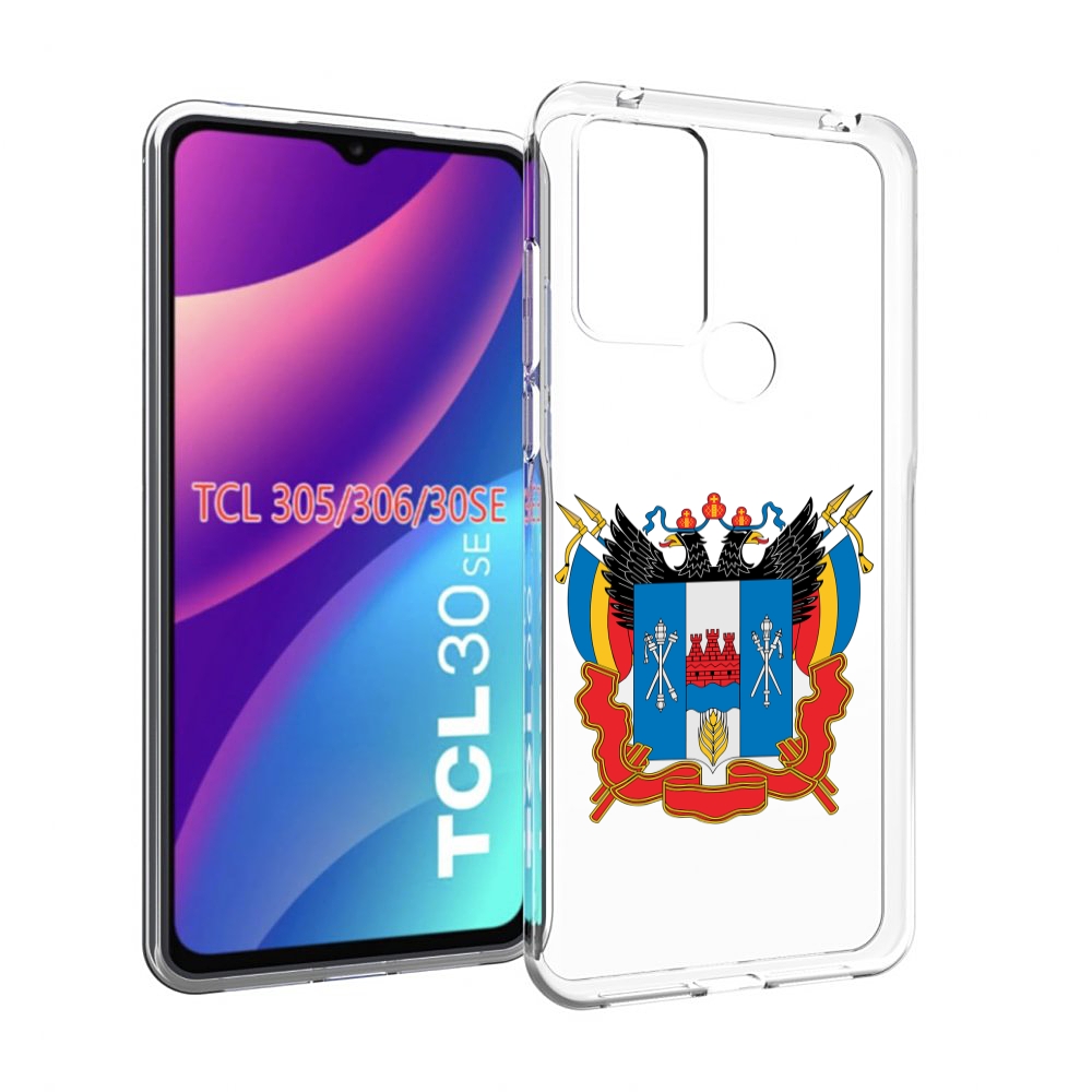 

Чехол MyPads герб-ростовская-область для TCL 30SE/305/306/30E, Tocco