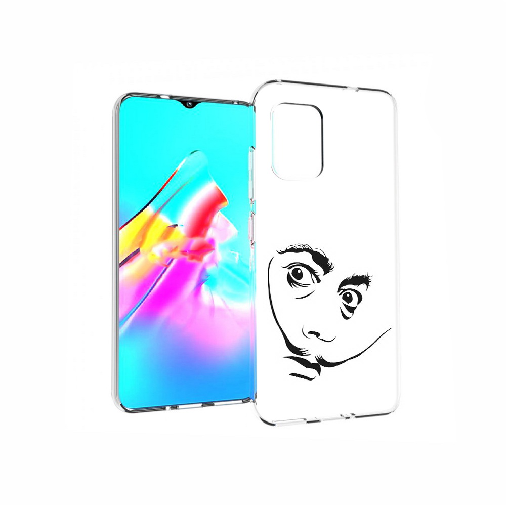 

Чехол MyPads Tocco для Asus Zenfone 8 мужчина с длинными усами, Прозрачный, Tocco