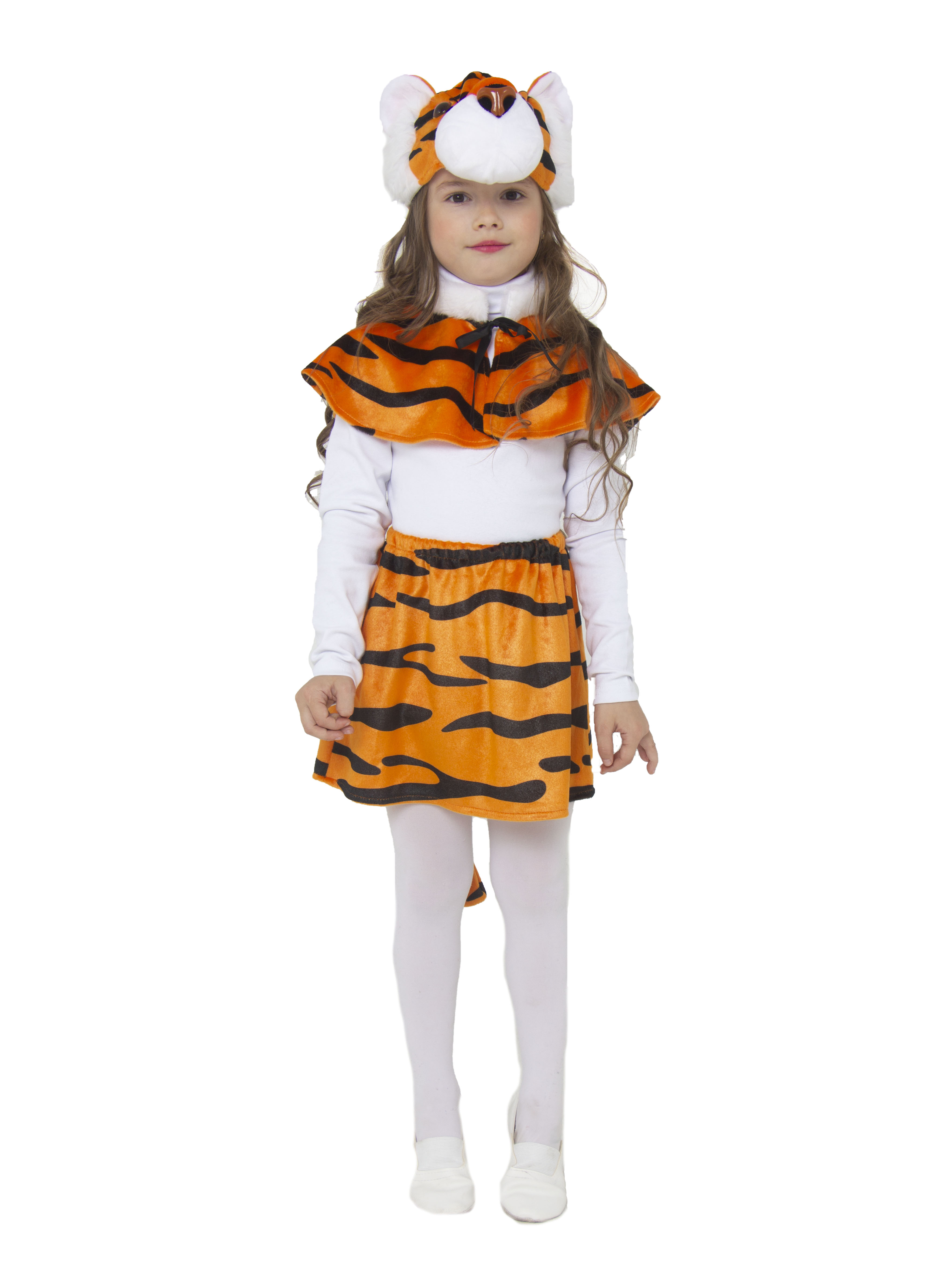 Карнавальный костюм Batik Тигрица 22-4 цв.мультиколор р.110 костюм батик кот плюш детский 28 110 см