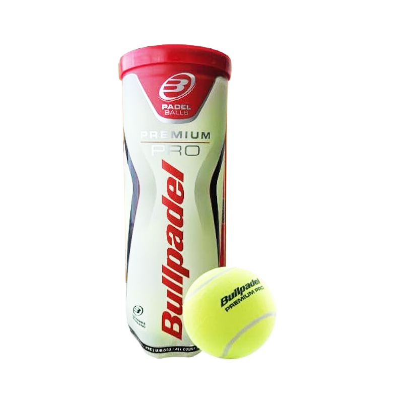 

Мячи для падел тенниса Bullpadel Premium Pro Padel 3b, Yellow, Желтый