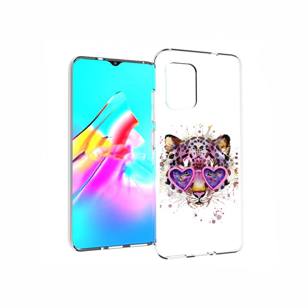 

Чехол MyPads Tocco для Asus Zenfone 8 модный леопард, Прозрачный, Tocco