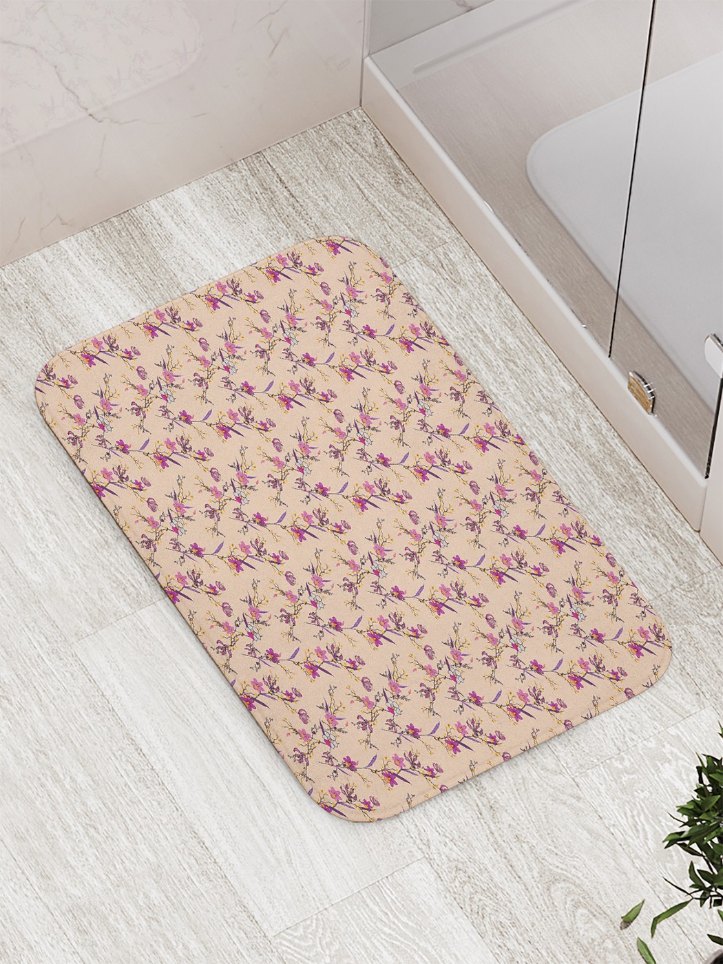 

Коврик противоскользящий для ванной, сауны, бассейна, 77х52 см bath_68529 JoyArty