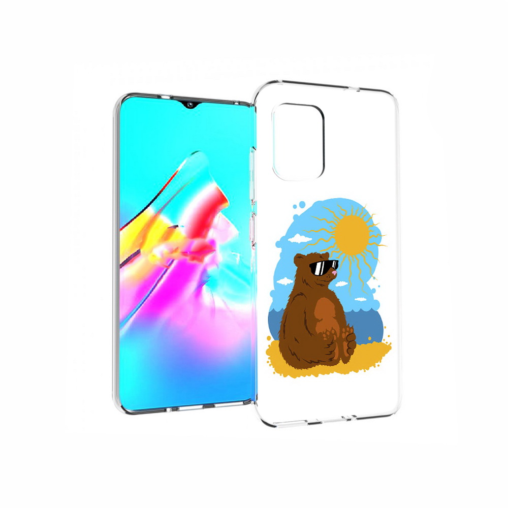 

Чехол MyPads Tocco для Asus Zenfone 8 медведь на чиле, Прозрачный, Tocco