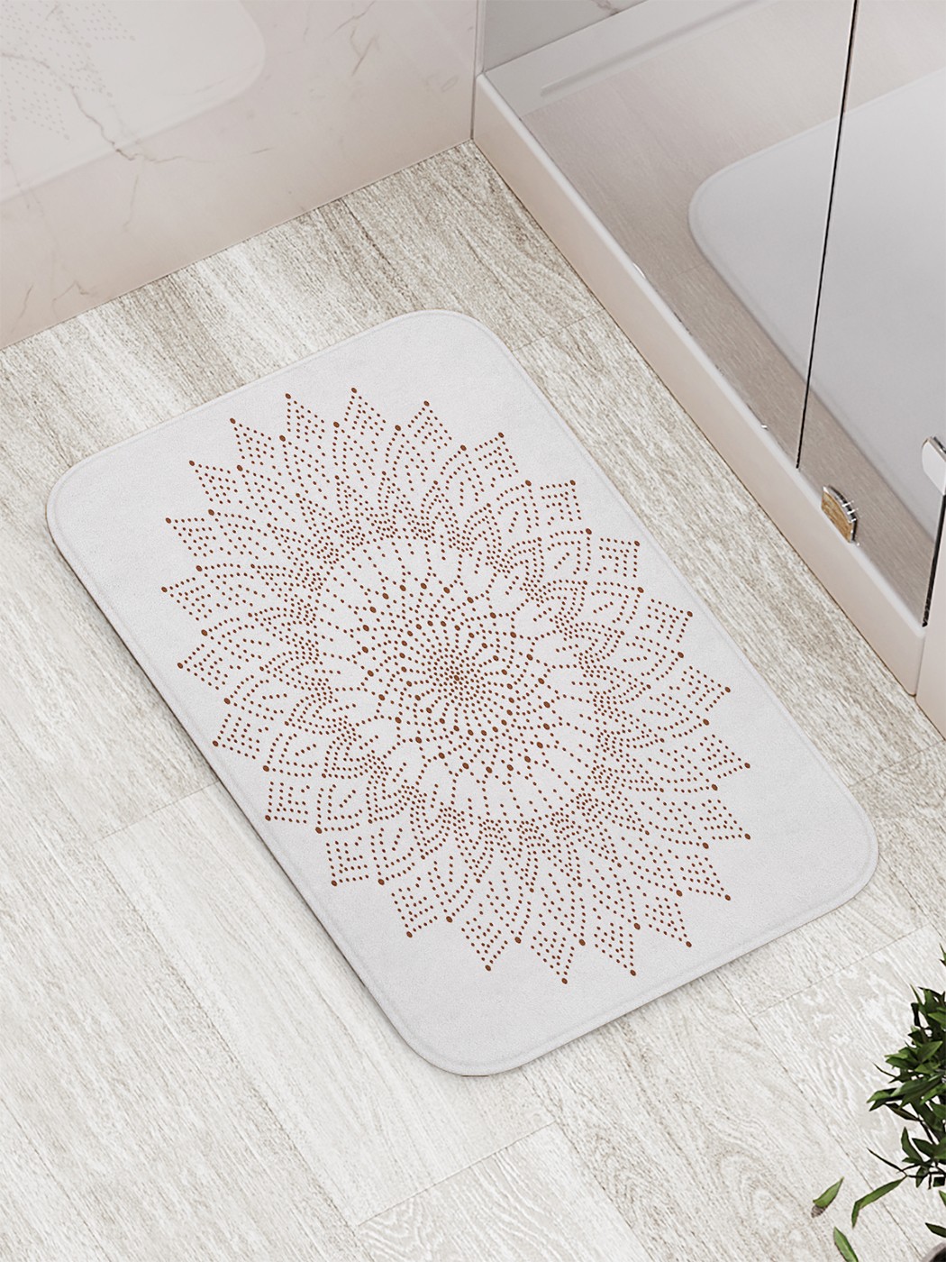 

Коврик противоскользящий для ванной, сауны, бассейна, 77х52 см bath_68506 JoyArty