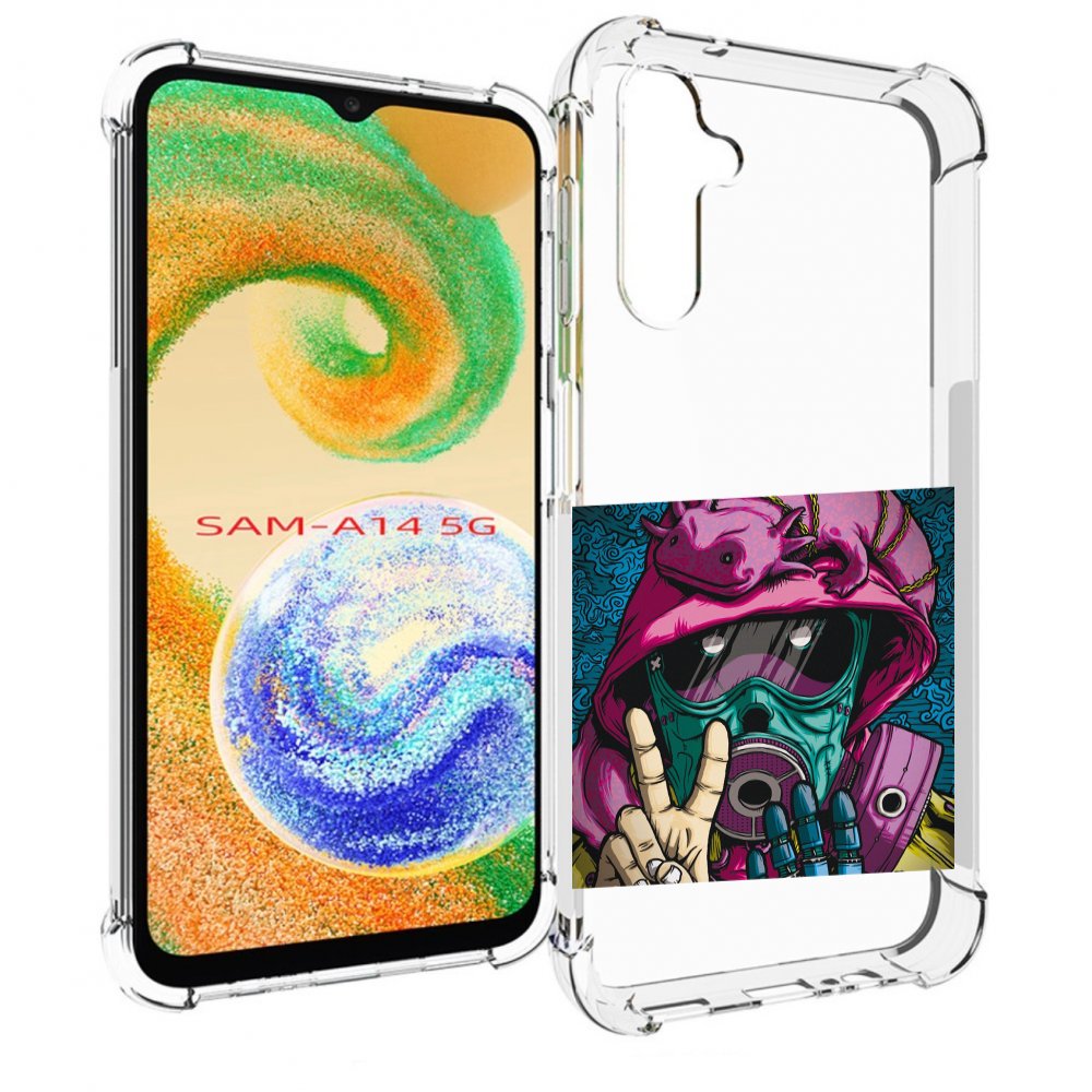 

Чехол MyPads Всем-мир для Samsung Galaxy A14 5G, Прозрачный, Tocco