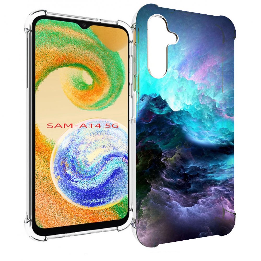 

Чехол MyPads Волна для Samsung Galaxy A14 5G, Прозрачный, Tocco