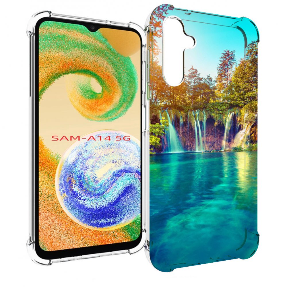 

Чехол MyPads Водапад-2 для Samsung Galaxy A14 5G, Прозрачный, Tocco