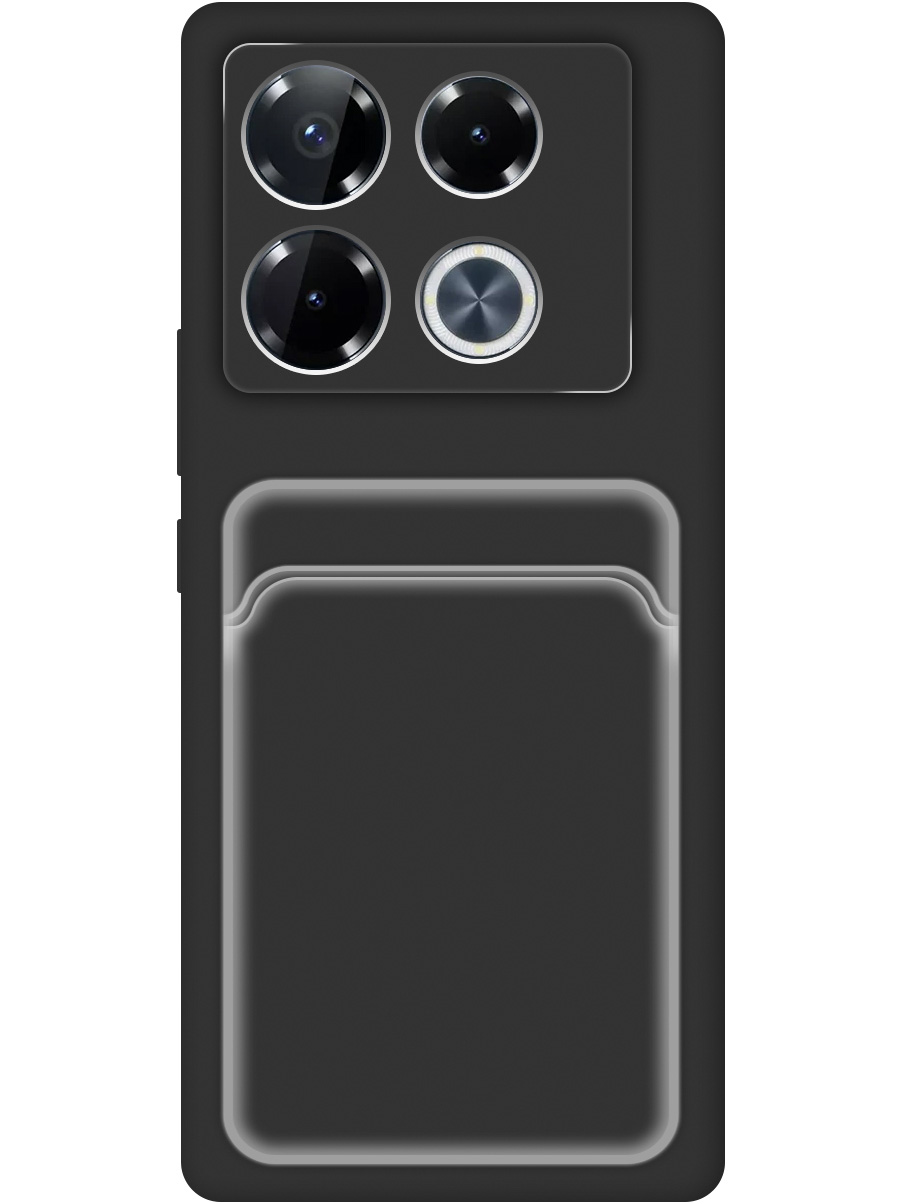 

Силиконовый чехол на Infinix Note 40 Pro / 40 Pro 5g / 40 Pro+ 5g 826275, Черный, 782627031