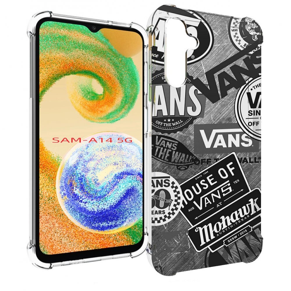 

Чехол MyPads Ванс-постер для Samsung Galaxy A14 5G, Прозрачный, Tocco