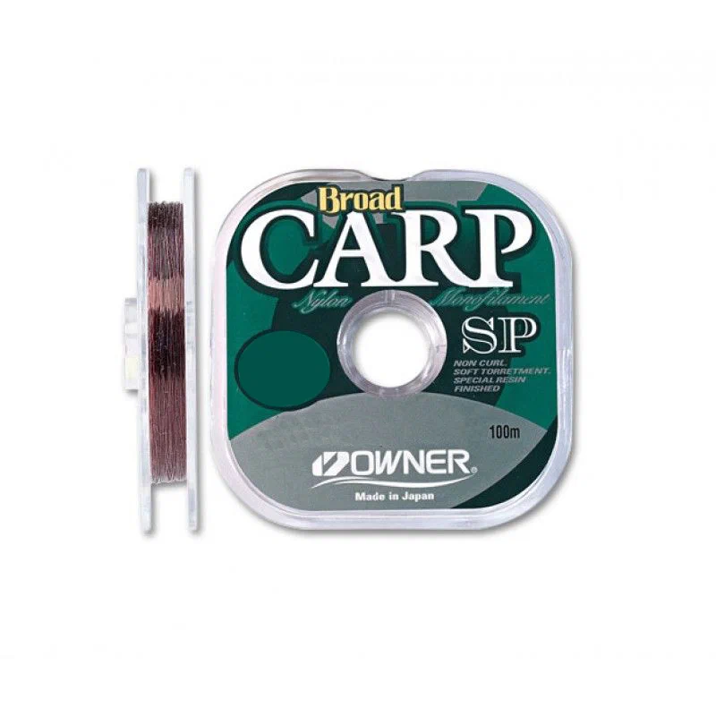 

Леска Owner BROAD CARP SPECIAL 100м 0.40мм, Коричневый, BROAD CARP SPECIAL