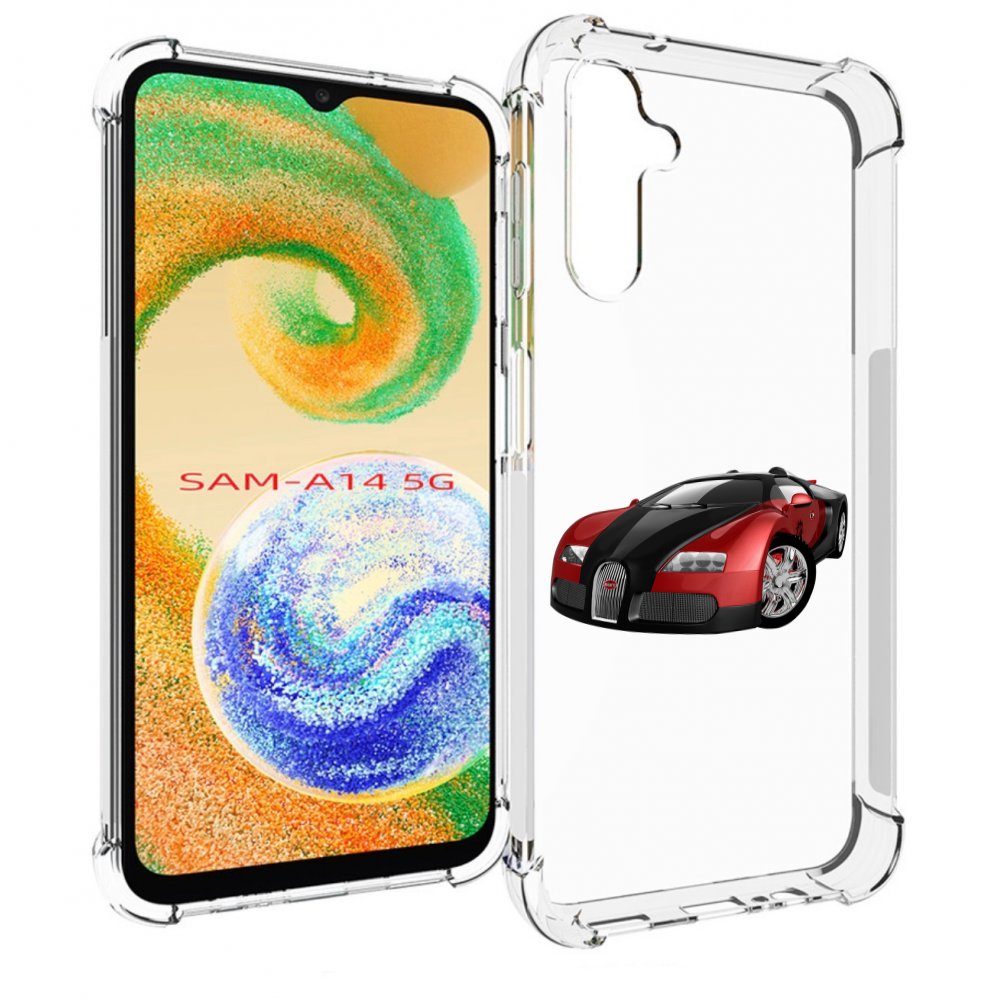 

Чехол MyPads Бука мужской для Samsung Galaxy A14 5G, Прозрачный, Tocco